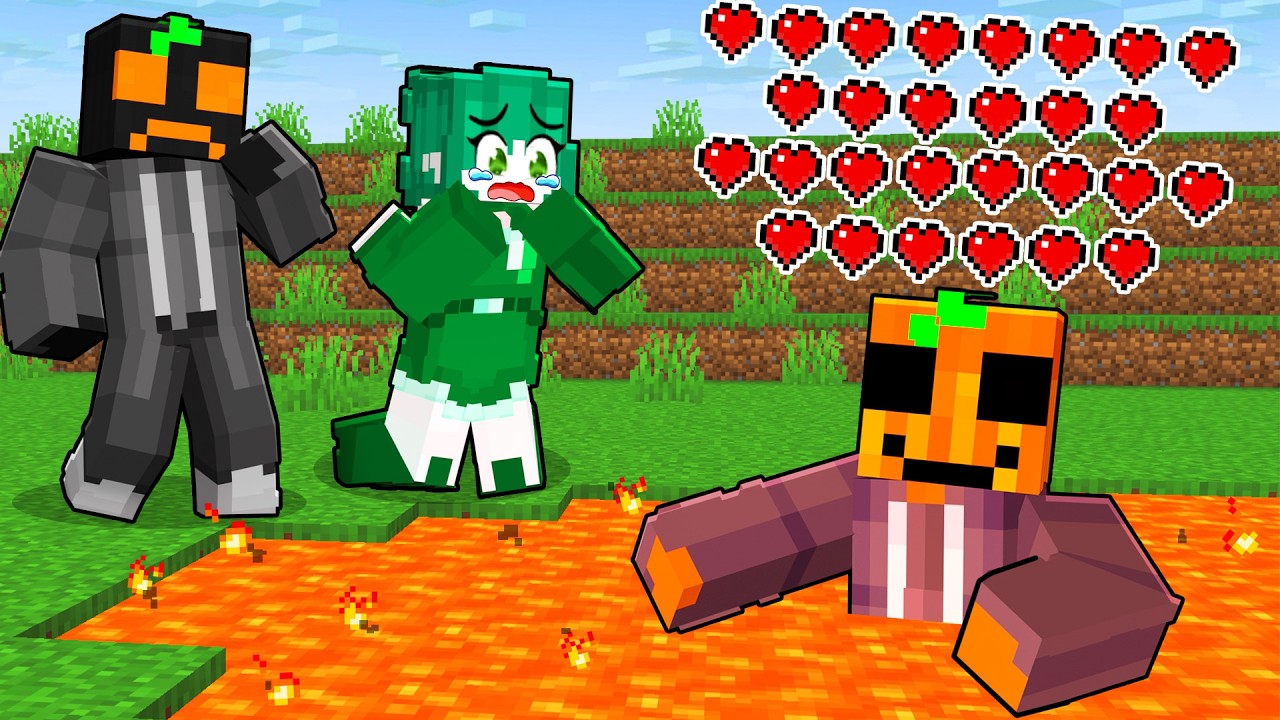 Trolleé a Mis Amigos con 1,000,000 CORAZONES en Minecraft!