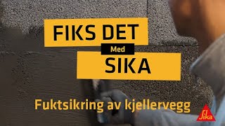 Fuktsikring av kjellervegg med 5 enkle steg