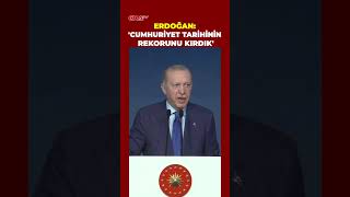 Erdoğan, Mal Ve Hizmet Ihracatında 395,9 Milyar Dolarla Cumhuriyet Rekoru Kırıldığını Söyledi.