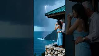 Rain Sounds 🌧️ Peaceful beach house Ambience | Relax, Sleep, Study