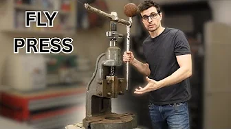 Restoring & Setting up Vintage Fly Press – This Thing’s a Beast - Pt.1
