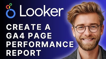 How to Create a GA4 Page Performance Report in Looker Studio | Step-by-Step Tutorial 2025