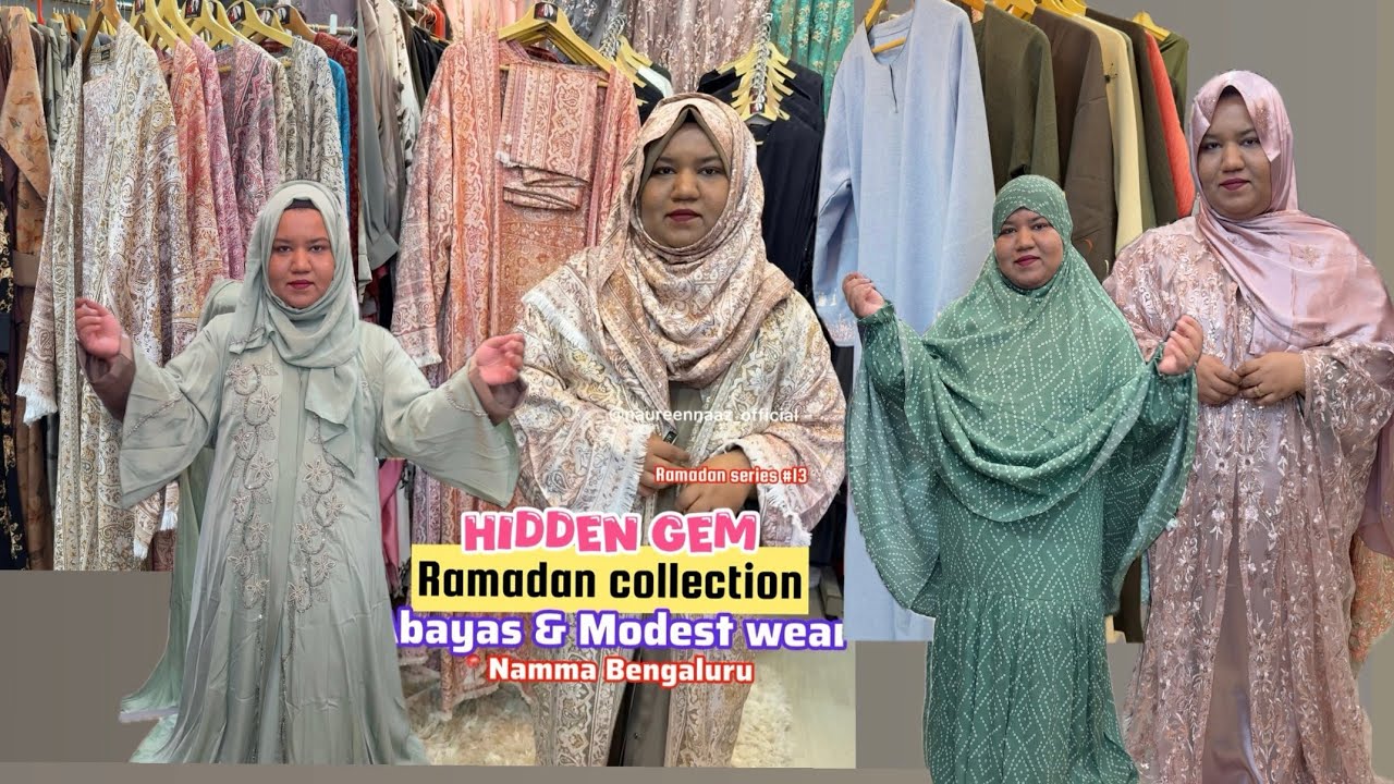 Hidden Gem for Eid Abayas & modest wear shopping in Bangalore 