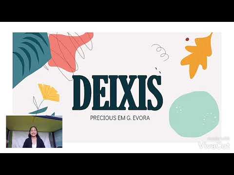 วีดีโอ: Deixis คืออะไรและประเภทใด?