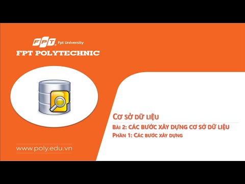 Video Bài 2.1. Các bước thiết kế cơ sở dữ liệu - youtube