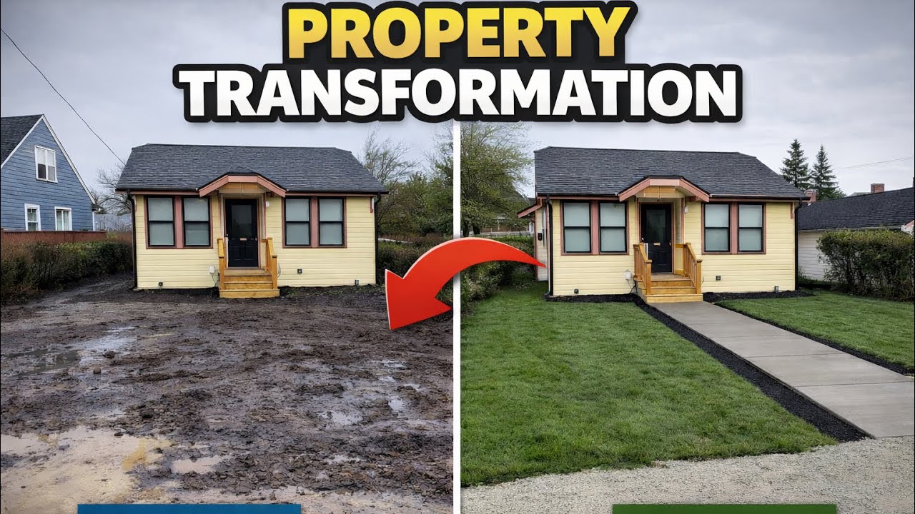 Watch this property transform | Full landscaping time lapse 