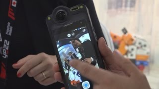 Yezz Sphera le smartphone qui filme à 360° - CES 2016