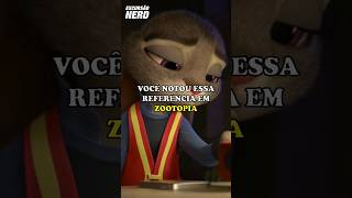 Você notou essa referência em Zootopia?