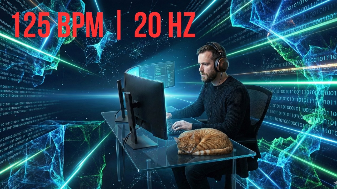 Deep Work Protocol: Math Rock for Complex Logic | 125 BPM Flow State