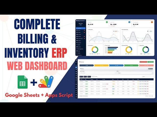 How to Build a Billing & Inventory System in Google Sheets - E47