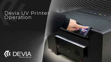 Devia UV Printer Operation #personalization #plotterhidrogel