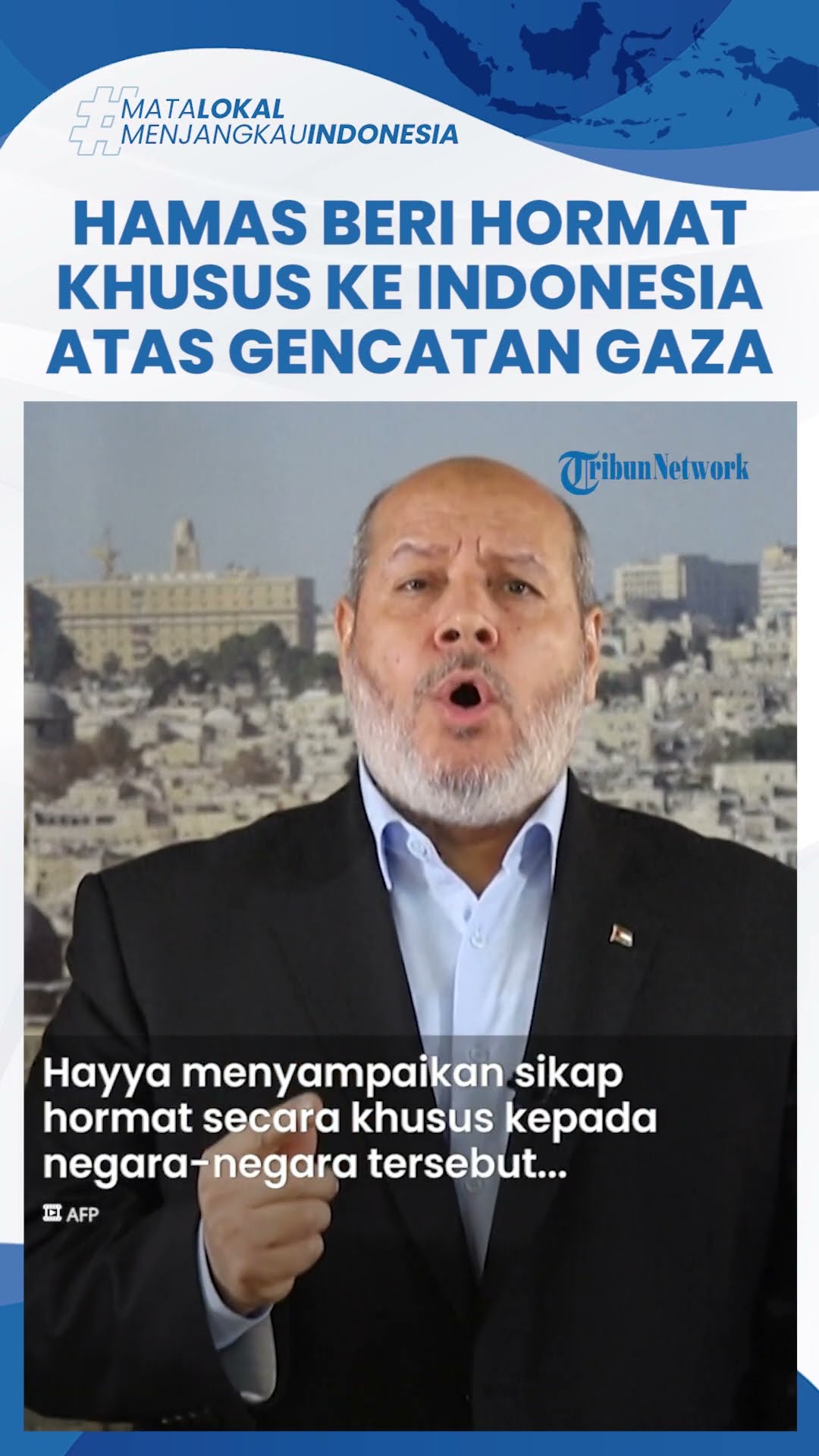 Pejabat Hamas Beri Hormat secara Khusus untuk Indonesia-Rusia atas Tercapainya Gencatan Senjata
