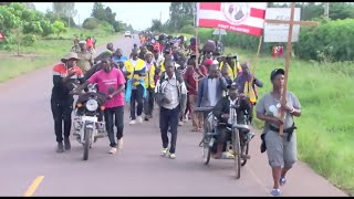 Agataliikonfuufu  Abalamazi okuva e Nebbi batuuse e Kafu mu Masindi gye basuze