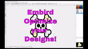 Embird OPTIMIZE your embroidery designs to get rid of jump stitches!😀