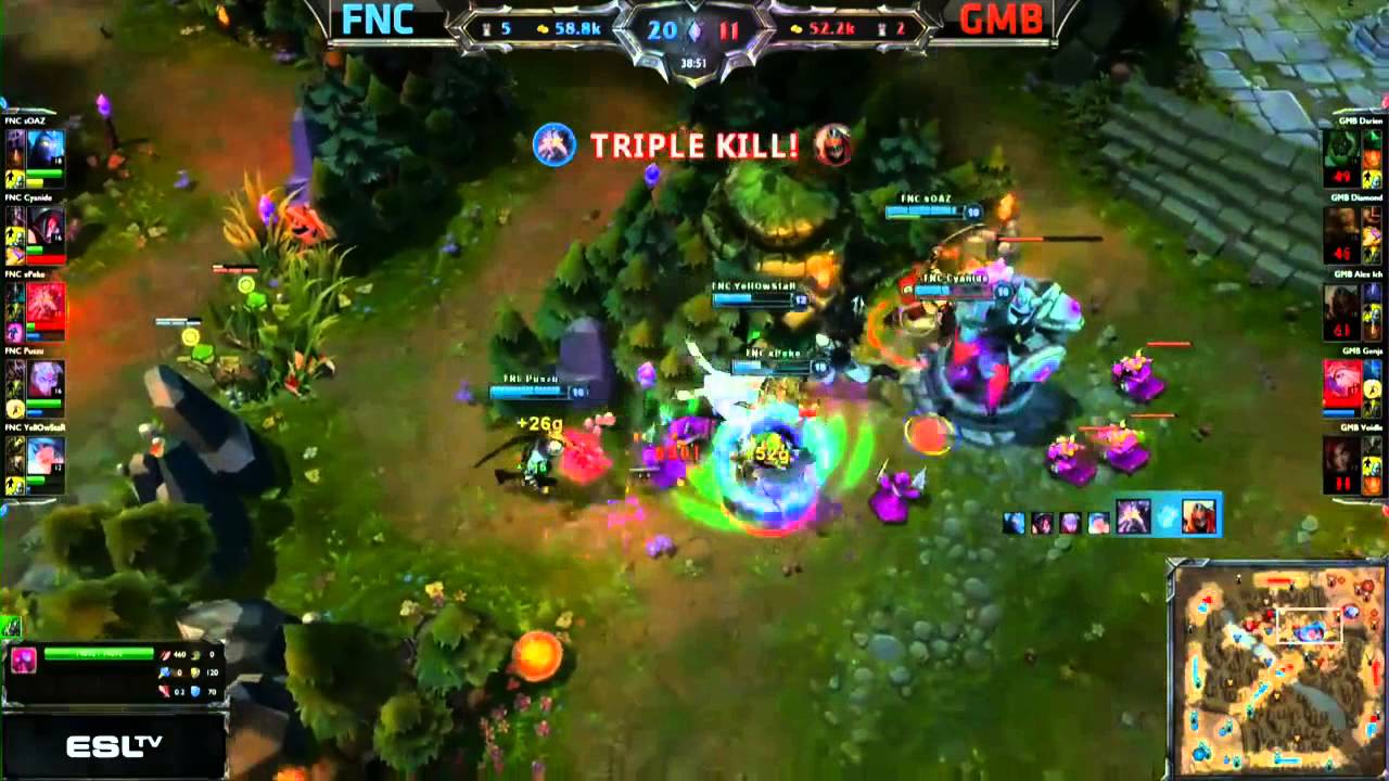 LCS 2013 EU Summer W9D3- FNC vs GMB
