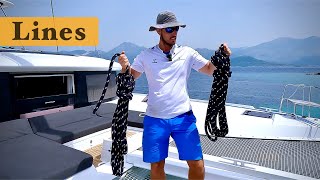 How to use Lines on the Boat