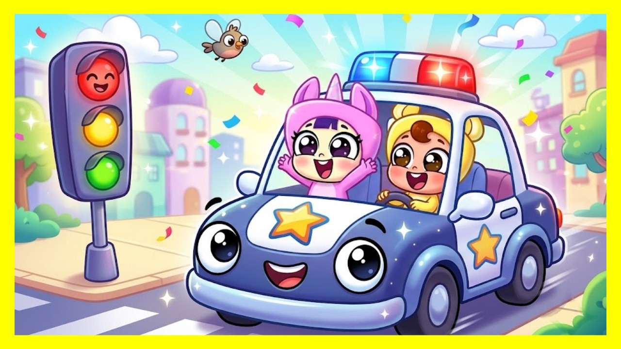 🚓 Super Police Car’s Big Adventure! 🚦🚗 | Funny Kids Cartoon | Doo Bee Doo Kids!