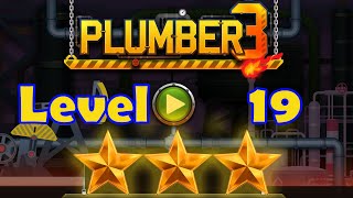 Plumber 3 Puzzle Game Level 19 - 3 Stars (Android/iOS) Oil Tycoon