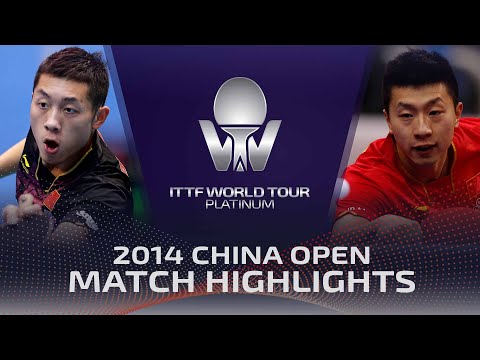 Xu Xin vs Ma Long (HD Highlights) | 2014 ITTF World Tour China Open