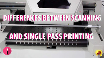 💧 SINGLE PASS printing VS SCANNING | IMPRIMO DIGITAL