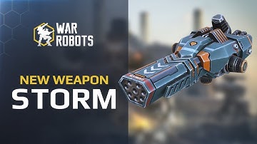 War Robots: New Weapon Storm