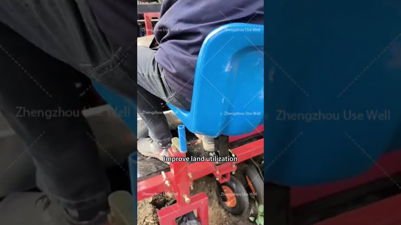 how to plan a large vegetable garden I seedling transplanter #transplanter #planter