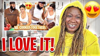 Queen Naija & Clarence Nyc Cook Thanksgiving Dinner Together Clarence A Whole Mood