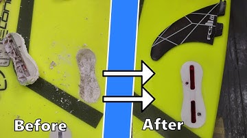 How to Replace a FCS2 Finbox | Surfboard Repair