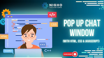Build a Pop-Up Chat Window with HTML, CSS, and JavaScript