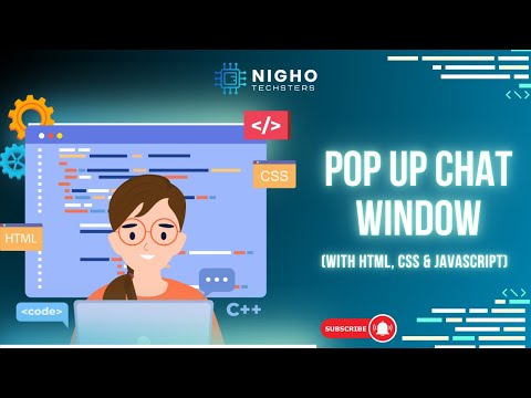 Build a Pop-Up Chat Window with HTML, CSS, and JavaScript