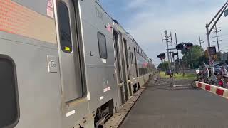 NJ Transit North Jersey Coast Shuttle Train #4757 to Bay Head departing Bradley Beach w/Multilevels