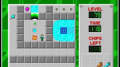 CCLP2 level 79 solution - 114 seconds