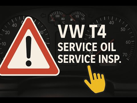 Сброс межсервисных интервалов VW Transporter T4 1999 -SERVICE OIL (OEL), SERVICE INSP