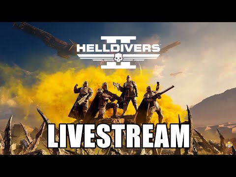 🔴Live - Helldivers 2 - Bugs with the Boys