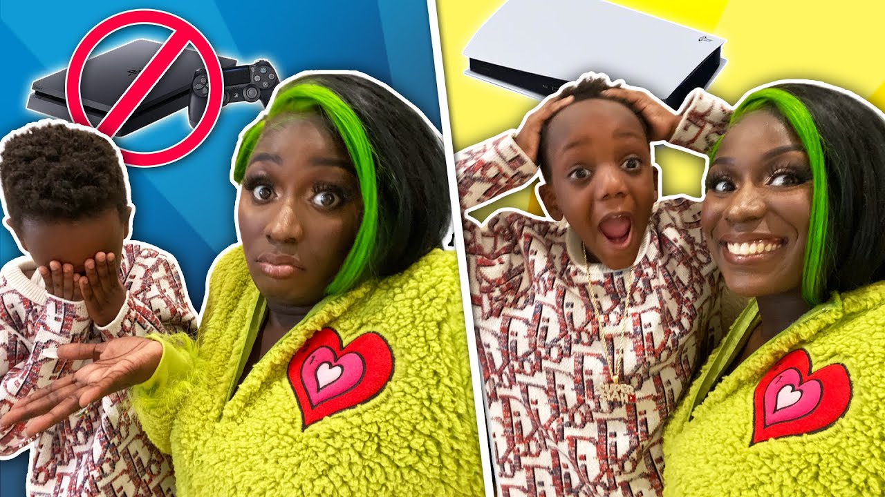 Hiding Siahs PS4 Then Surprising Him With THE NEW PS5!