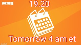 Update 19.20 announce for 4:00 am ET tomorrow a little gameplay