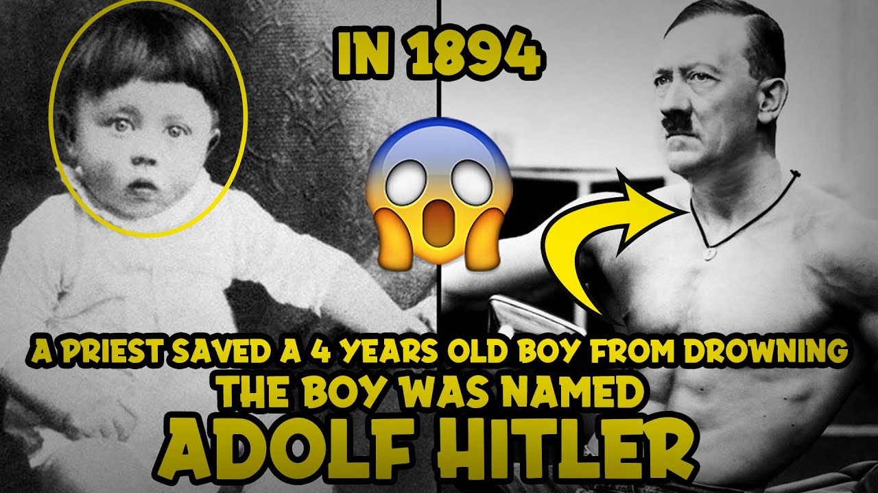 Priest Saved Four-Year-Old Adolf Hitler From Drowning #trending #Hitler