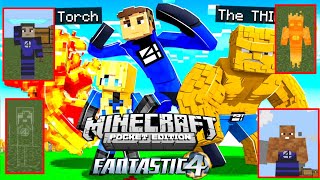 Fantastic 4 Addonmod For Minecraft Pe 1.19 Fantastic Four Mcpe