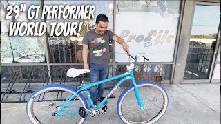 Amazing Custom 29" GT Bikes Performer World Tour!