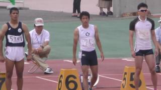 20160702群馬県選手権男子100m決勝