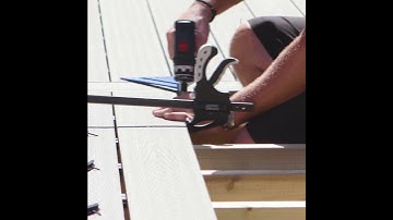 How to Install Allur Composite Decking Shorts | Securing your deck boards