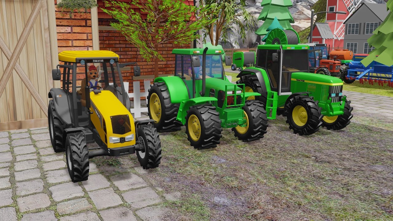 Тракторист по контракту, работающий в лесу с соседом и строящий особенную ветряную мельницу