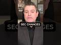 SEC changes in 2025 - Be prepared for what's ahead!