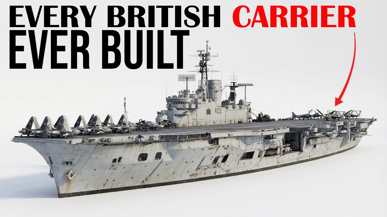 Every British Aircraft Carrier Class Ever Built