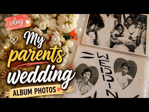 ಅಪ್ಪ ಅಮ್ಮನ ಮದುವೆ ಆಲ್ಬಂ ❤ My Parents Wedding Album Photos | My Village Life | Kannada Vlogs 