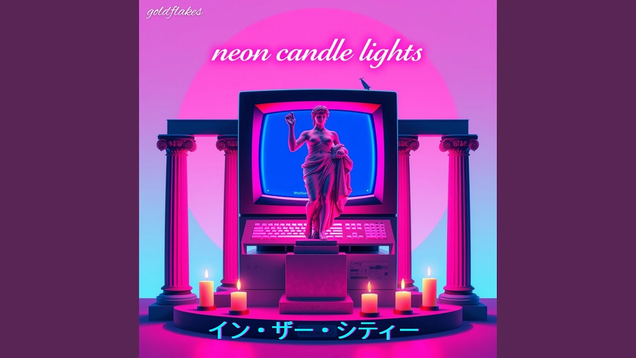 neon candle lights イン・ザー・シティー