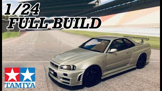 FULL BUILD 製作記 TAMIYA 1/24 NISMO R34 GT-R Z-tune　タミヤ 1/24スケール ニスモ R34 GT-R Z-tune