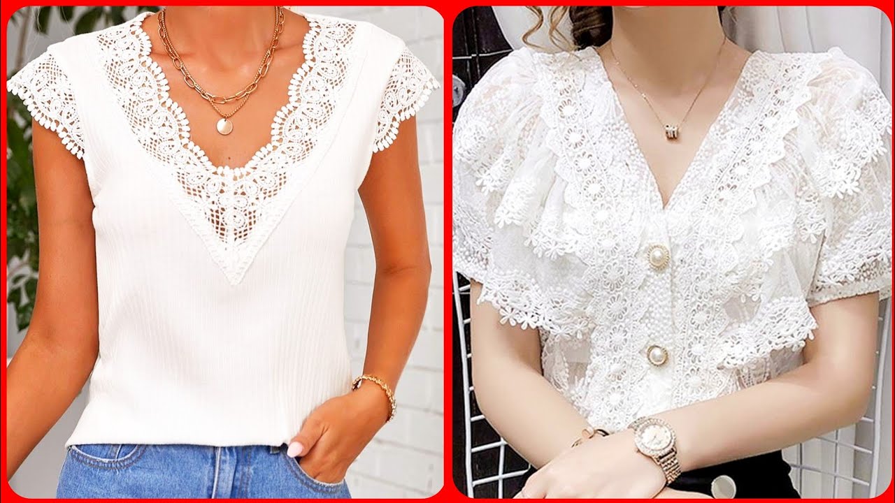 💓MODERNAS DE BLUSA DE MUJER 2023 / TENDENCIAS DE VESTIMENTA CASUAL / MODA 2023🌺