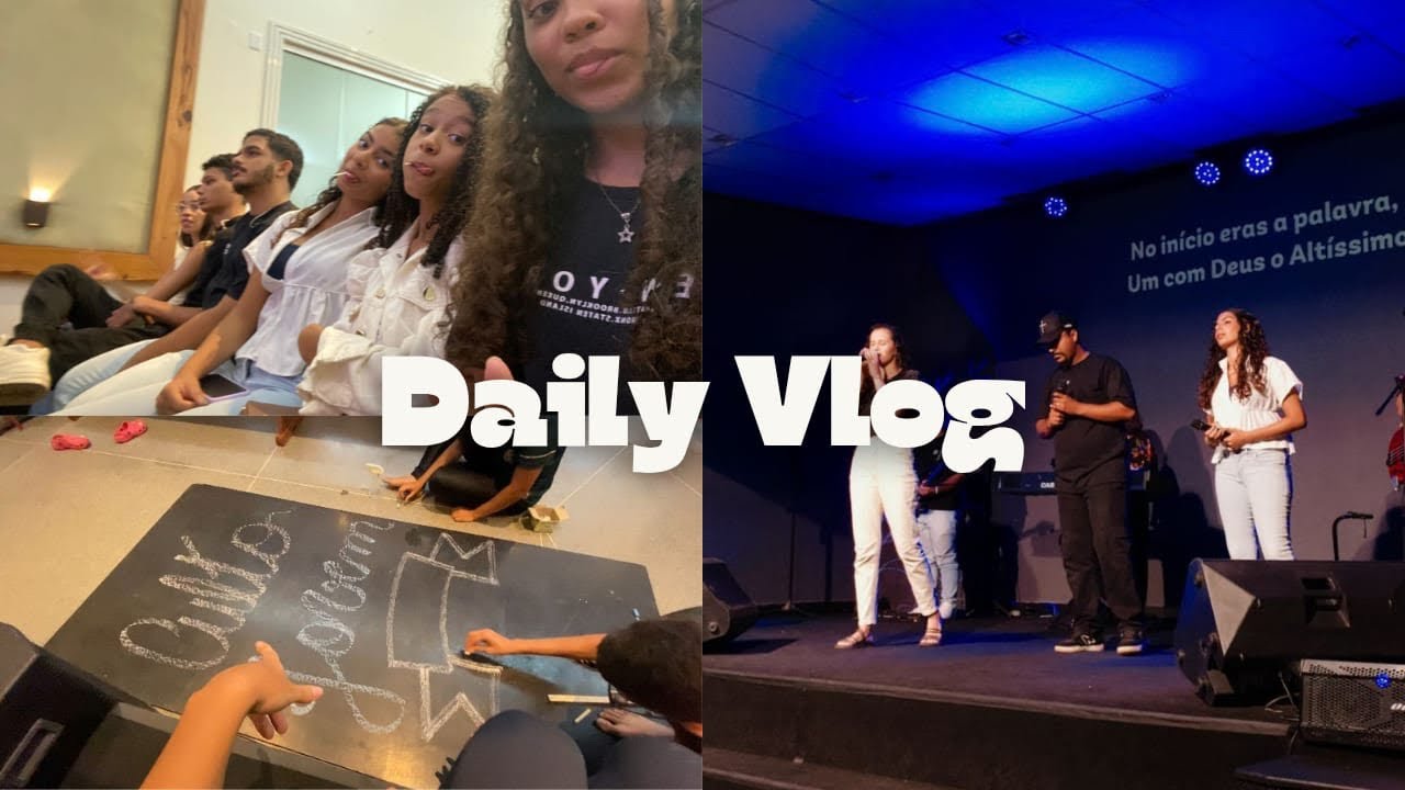 little vlog: culto dos jovens