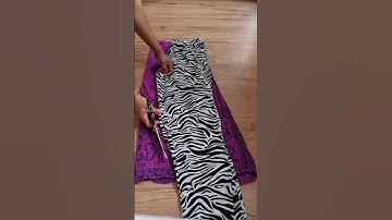 How to convert an old dress into a pant|#youtubeshorts #dress #pants #tutorial #vannarapettayila